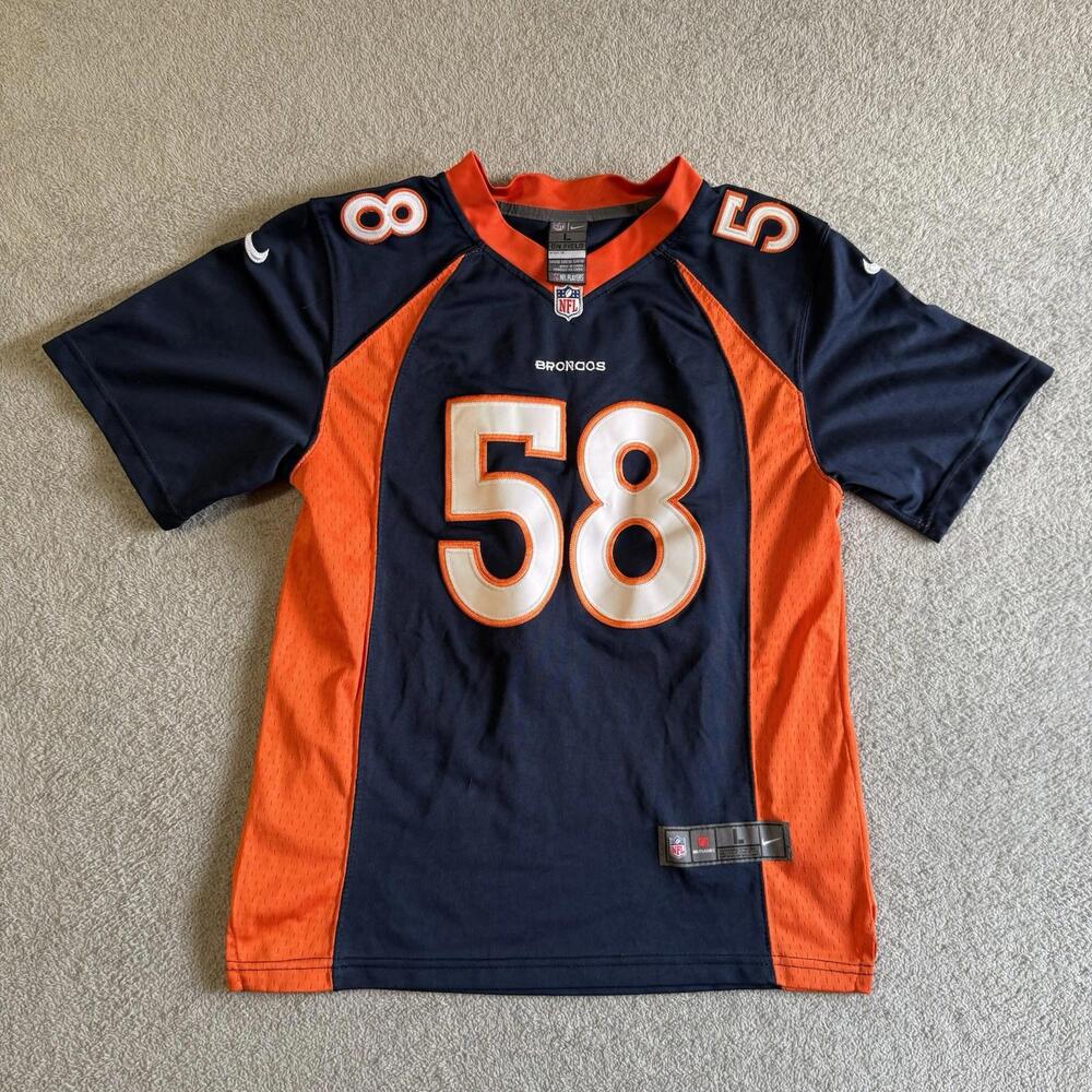 Nike Von Miller #58 Broncos Jersey Size L Youth